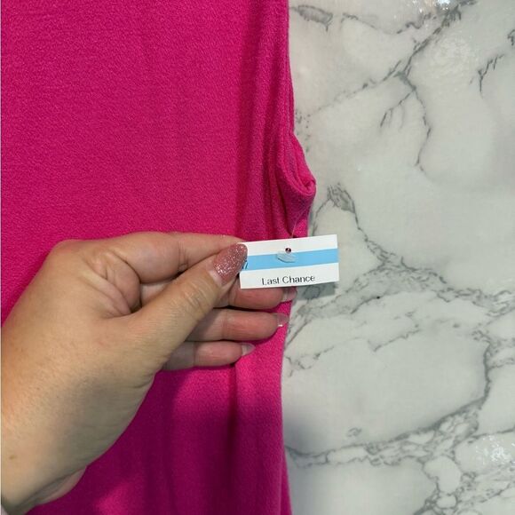 NEW Naked Wardrobe Sleeveless Minidress Pink Size L - Picture 3 of 9